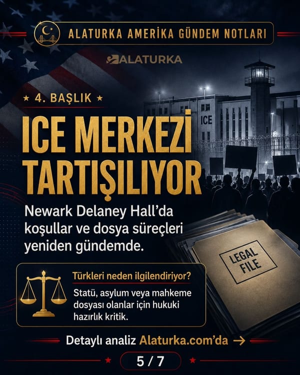 27 Mayıs 2026 Alaturka Amerika Gündem Notları carousel görseli, Türkleri ilgilendiren beş Amerika başlığı