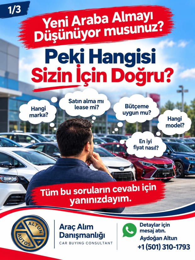 Yeni araba alırken pazarlık ve süreç takibi: Altun Autos araç alım danışmanlığı