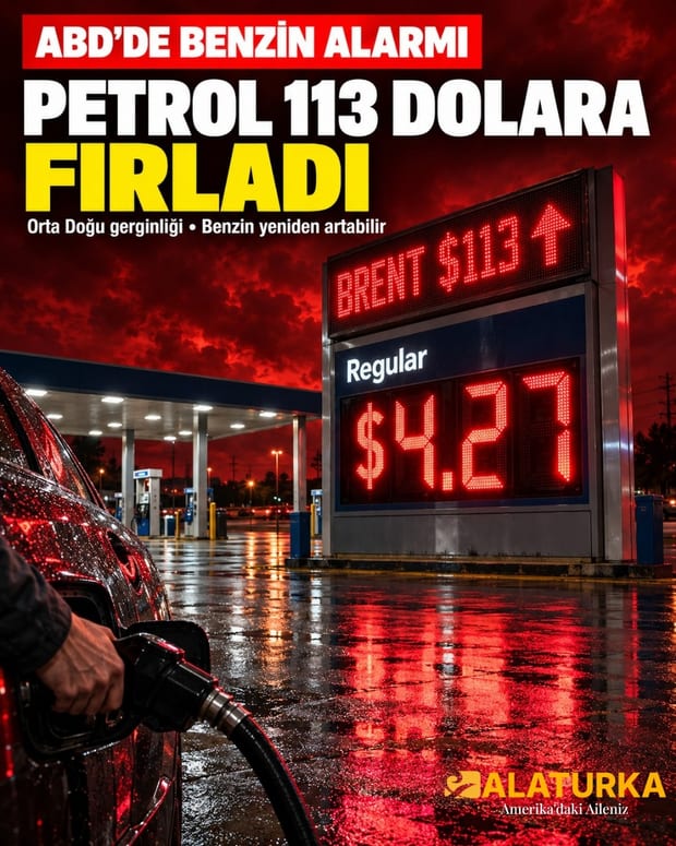 ABD'de benzin alarmı: petrol 113 dolar