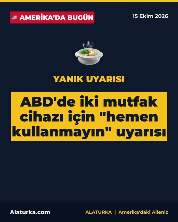 ABD'de Power Quick Pot ve Kalorik MAXX için "hemen kullanmayın" uyarısı