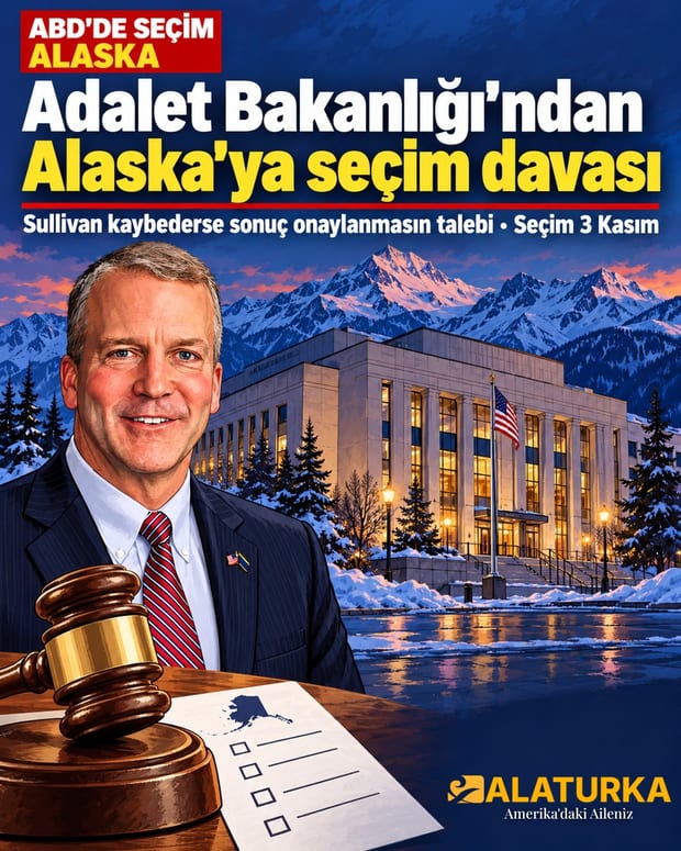 ABD Senatörü Dan Sullivan, Alaska federal mahkeme binası ve seçim davası için hâkim tokmağı