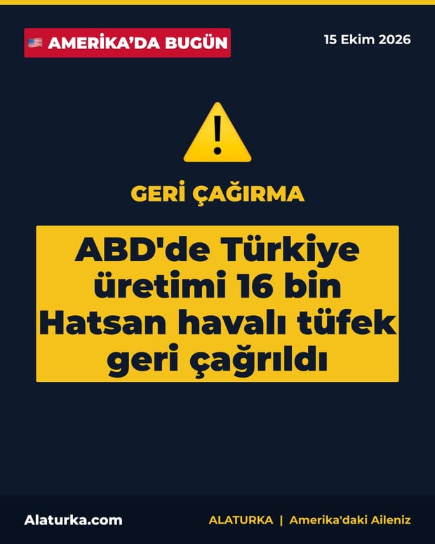 ABD'de Türkiye üretimi 16 bin Hatsan havalı tüfek geri çağrıldı