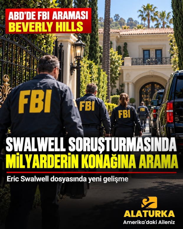 Eski Kongre üyesi Eric Swalwell soruşturması kapsamında Beverly Hills'te FBI araması