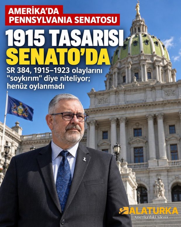 Harrisburg'daki Pennsylvania Eyalet Meclisi binasının yeşil kubbesi