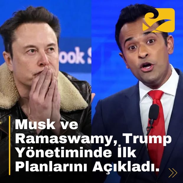 Elon Musk ve Vivek Ramaswamy, Trump yönetimi için radikal bir bürokrasi azaltma planı açıkladı.