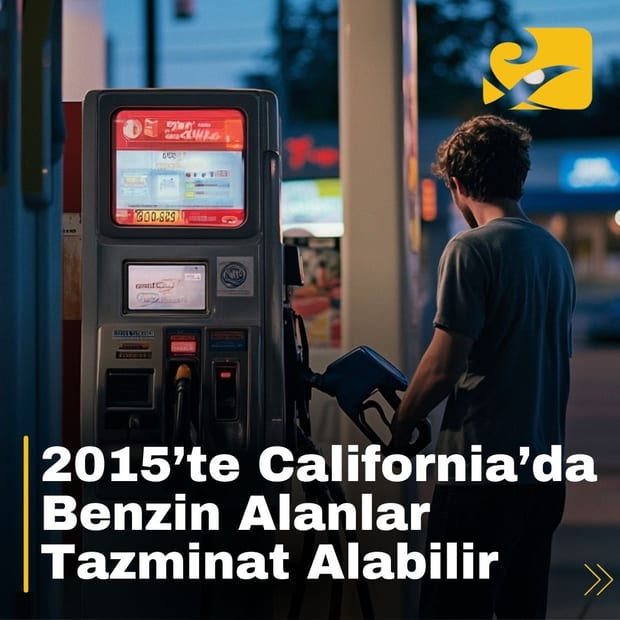 2015 yılında Kaliforniya’da benzin alanlar, fiyat manipülasyonu nedeniyle açılan davada 50 milyon dolarlık tazminattan yararlanabilir.