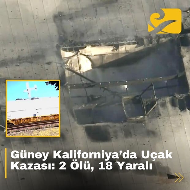Fullerton’da küçük bir uçak fabrikaya çarptı: 2 kişi hayatını kaybetti, 18 kişi yaralandı.