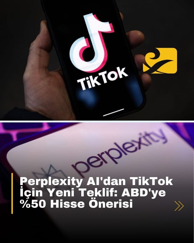 TikTok’un ABD operasyonları için %50 hisse önerisi gündemde. Perplexity AI, bu büyük teklifin arkasındaki isim