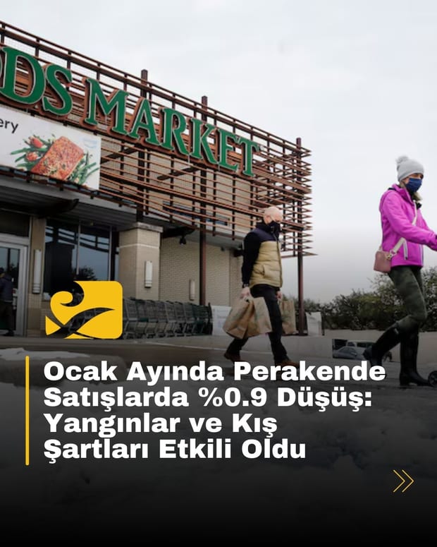 ABD’de Ocak ayında perakende satışlar %0.9 düşerek son iki yılın en büyük kaybını yaşadı
