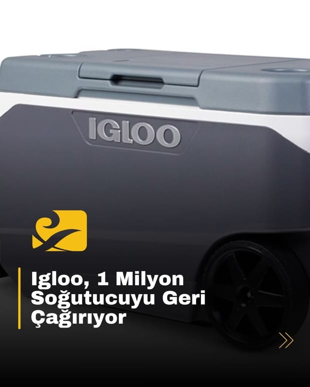 Igloo, Flip & Tow soğutucularını güvenlik riski nedeniyle geri çağırıyor