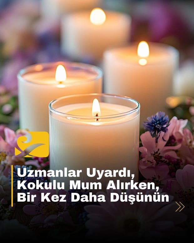 Kokulu mumlar, iç mekân hava kalitesini ciddi şekilde etkileyerek nanopartiküller yayıyor