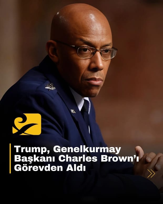 ABD Başkanı Trump, Charles Brown’ı görevden alarak yerine Dan Caine’i aday gösterdi
