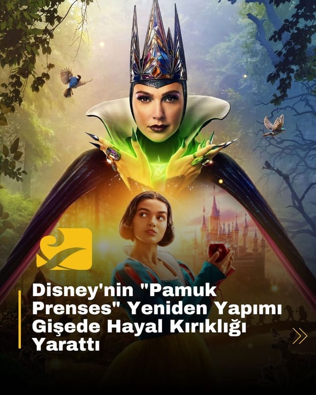 Disney’nin 350 milyon dolarlık “Pamuk Prenses” filmi gişede beklentileri karşılamadı