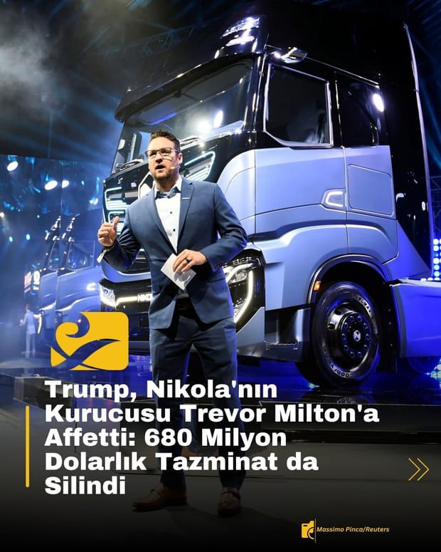 Donald Trump, Nikola kurucusu Trevor Milton’a tam af verdi