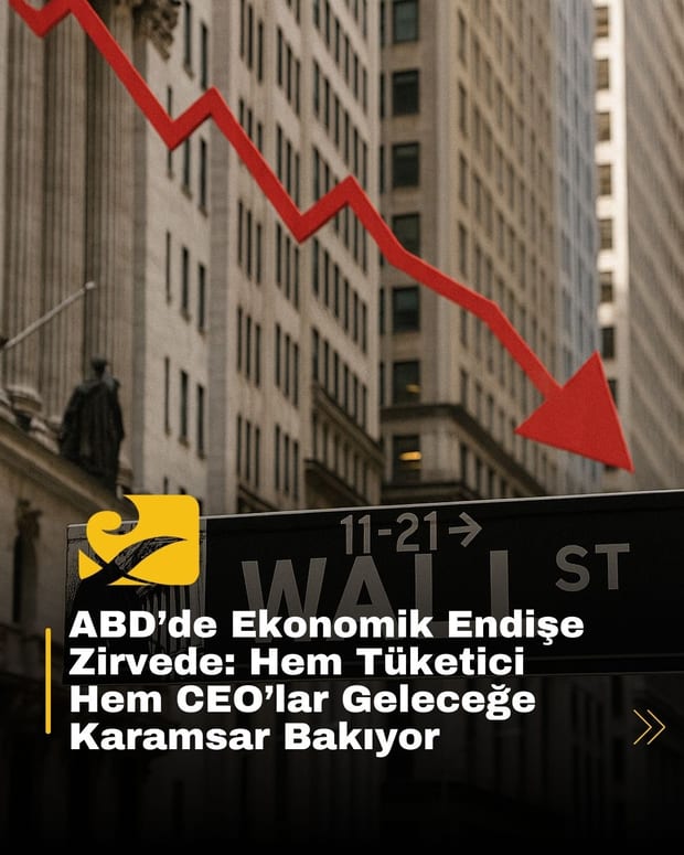 ABD’de Ekonomik Korku Büyüyor: Tüketici Güveni Çökerken CEO’lar Resesyon Bekliyor