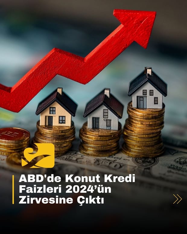 ABD’de mortgage faiz oranları yükseldi. Faiz %6,81’e çıkarken başvurular ciddi şekilde azaldı. Konut piyasasında durgunluk belirtileri görülüyor