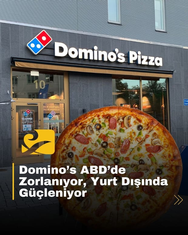 Domino’s, ABD’de daralan talebe rağmen yurt dışındaki büyümesiyle gelirlerini artırmaya devam ediyor
