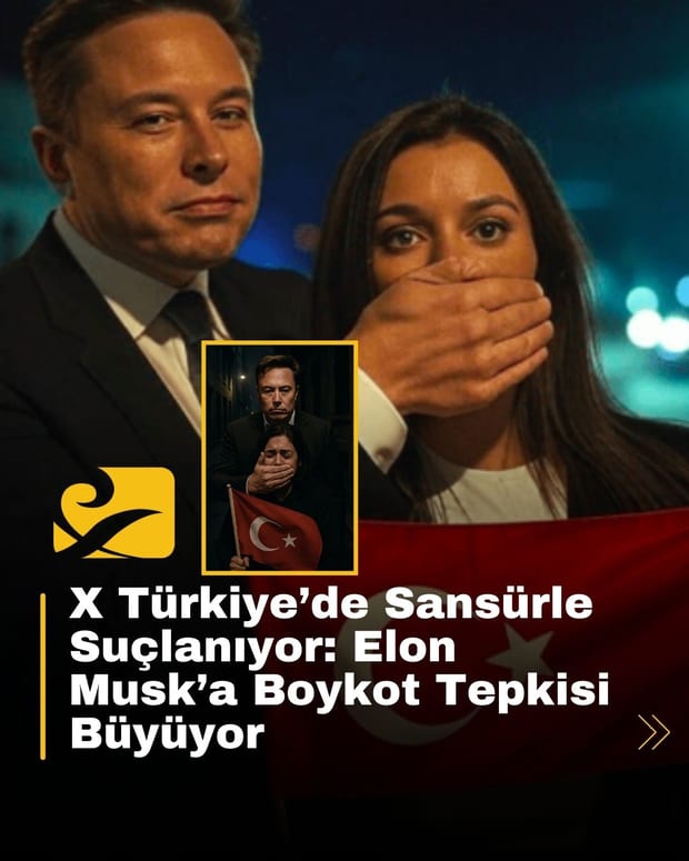 Elon Musk’ın sahibi olduğu X platformu, Türkiye’de mahkeme kararlarıyla çok sayıda hesabı kapattı. Sansür ve ifade özgürlüğü tartışmaları büyüyor