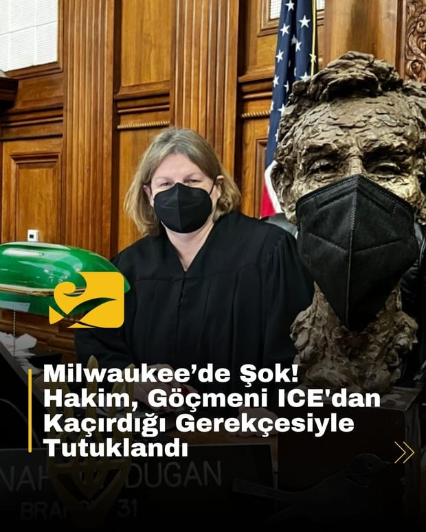 Milwaukee’de Hakim Hannah Dugan, göçmeni ICE’dan kaçırmakla suçlandı ve FBI tarafından gözaltına alındı