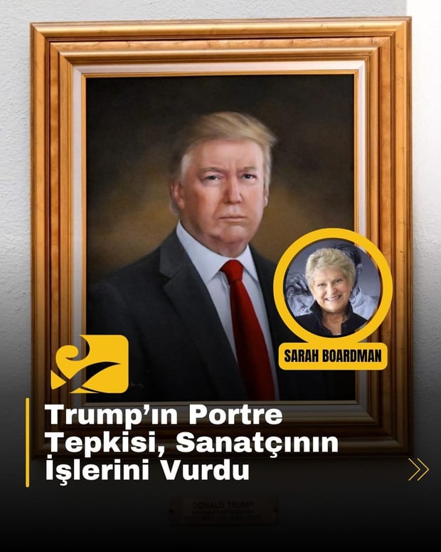 Trump’ın tepkisi sonrası Sarah Boardman’ın Colorado’da sergilenen portresi kaldırıldı