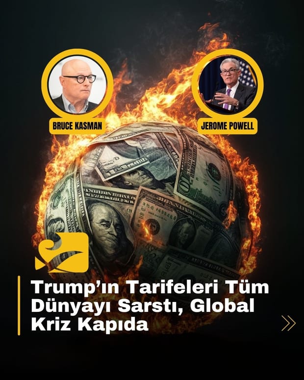 Trump’ın yeni tarifeleri sonrası küresel borsalarda sert düşüşler yaşandı, 5,4 trilyon dolar buhar oldu
