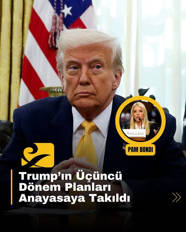 Trump’ın üçüncü dönem hayali, ABD Anayasası’nın 22. maddesiyle karşı karşıya