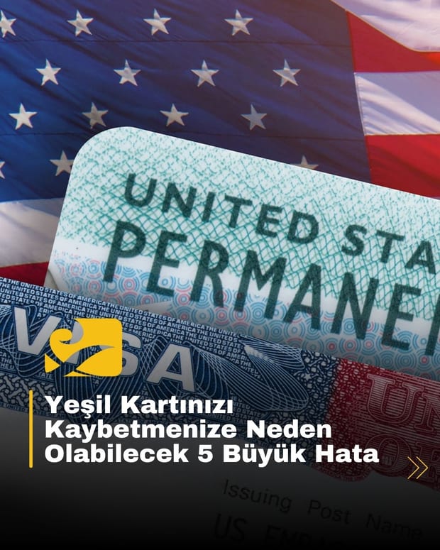 Yeşil Kartınızı Kaybettirebilecek 5 Büyük Hata: USCIS Uyarıyor!