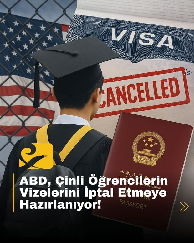 ABD'de eğitim gören 277.000 Çinli öğrenci vize iptali tehlikesiyle karşı karşıya