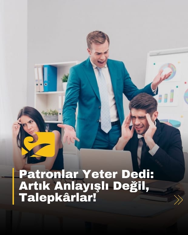 ABD’de çalışanlara yönelik artan işveren baskısını simgeleyen bir ofis sahnesi