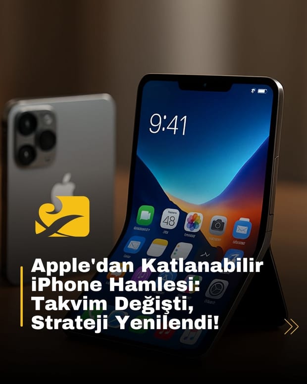 Apple, 2026 sonbaharında ilk katlanabilir iPhone modelini piyasaya sürmeyi planlıyor