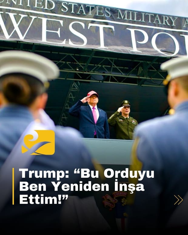 Trump, West Point Askeri Akademisi’nde siyasi mesajlarla dolu bir mezuniyet konuşması yaptı