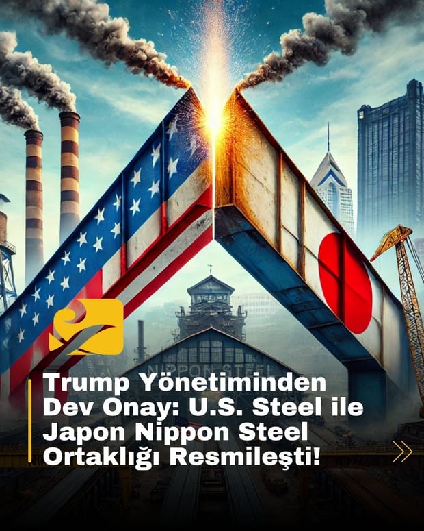 Trump yönetimi, U.S. Steel ve Nippon Steel ortaklığını onayladı