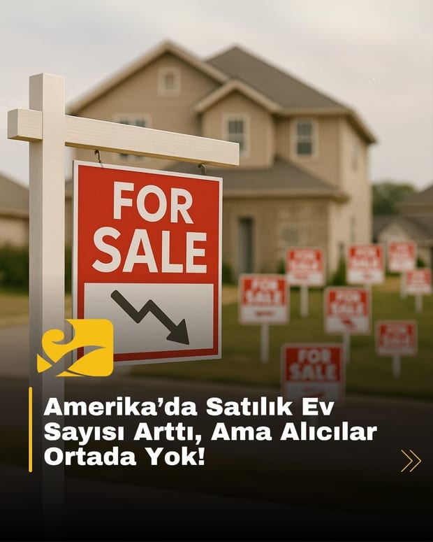 ABD genelinde satılık konut sayısı artsa da alım gücü düşük olduğu için satışlar yavaşlıyor
