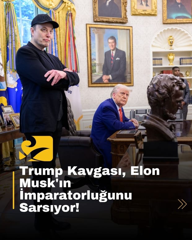 Elon Musk, Trump ile yaşadığı kriz sonrası hem Tesla satışlarında düşüş yaşıyor hem de dev projelerini kaybetme riskiyle karşı karşıya
