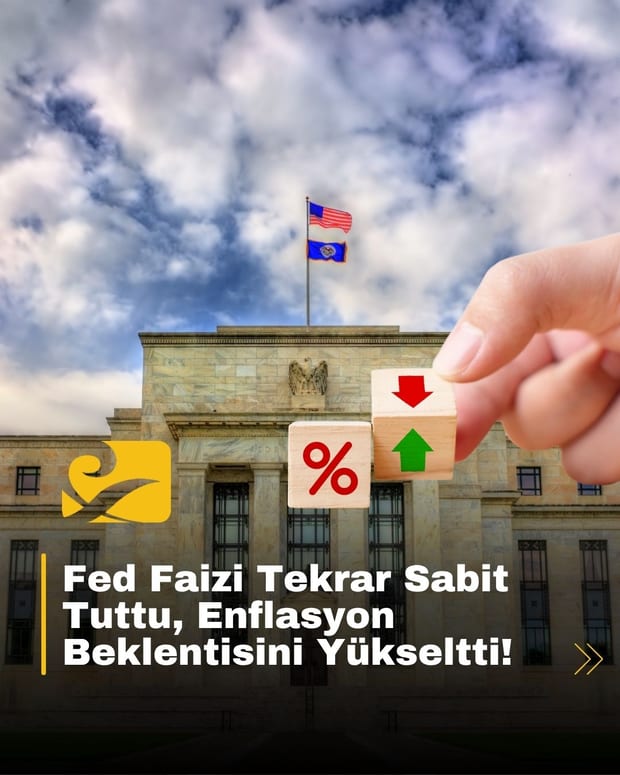 Fed, 2025 Haziran toplantısında faiz oranlarını yine sabit tuttu ve enflasyon tahminini yükseltti