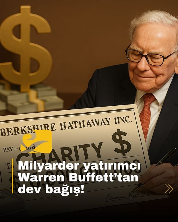 Warren Buffett, Berkshire hisselerinden 6 milyar doları hayır kurumlarına bağışlıyor