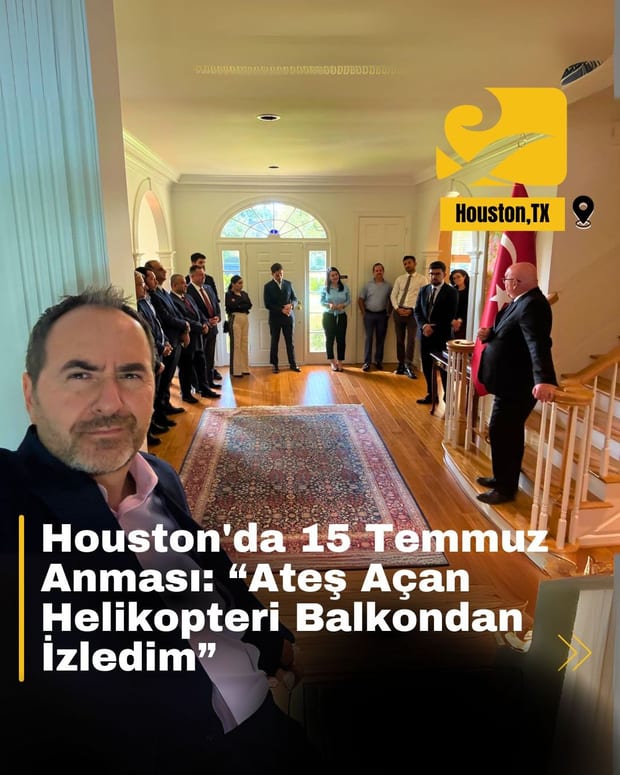 T.C. Houston Başkonsolosluğu, 15 Temmuz’un 9. yılında düzenlediği programla şehitleri andı