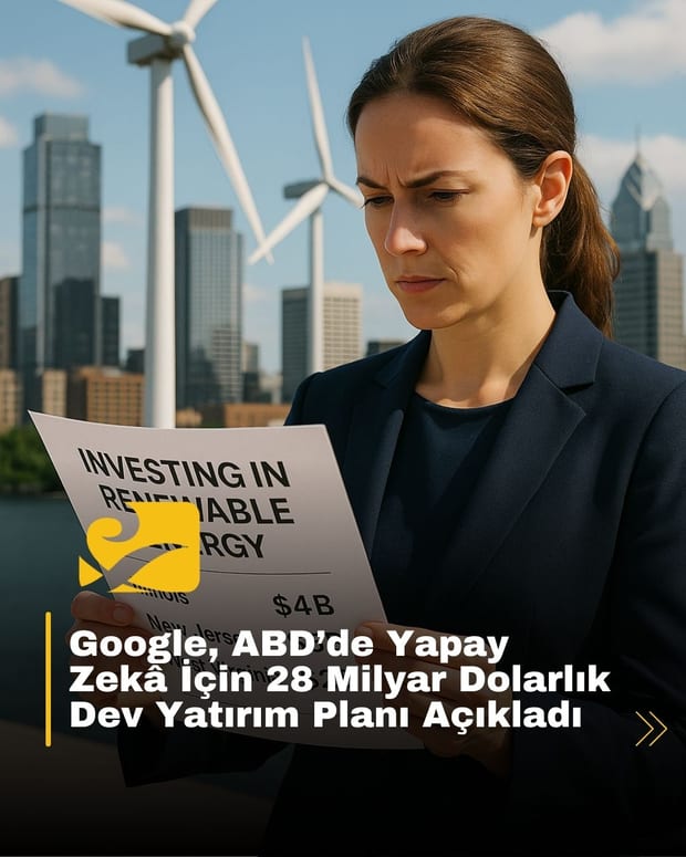 Google, ABD’de Yapay Zekâ İçin 28 Milyar Dolarlık Dev Yatırım Planı Açıkladı