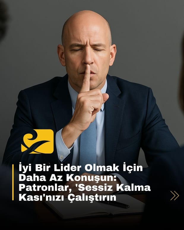 İyi bir yönetici olmak için daha az konuşun. Liderlik koçu Sabina Nawaz, toplantılarda "sessiz kalma kası" çalıştırılmasını öneriyor