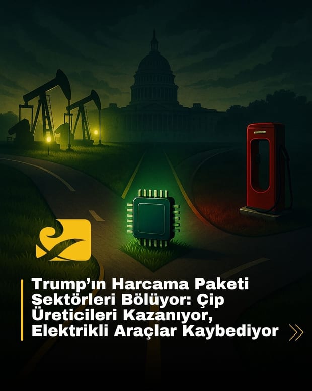 Trump’ın harcama paketi çip ve fosil yakıt sektörlerini desteklerken elektrikli araçları zora sokuyor