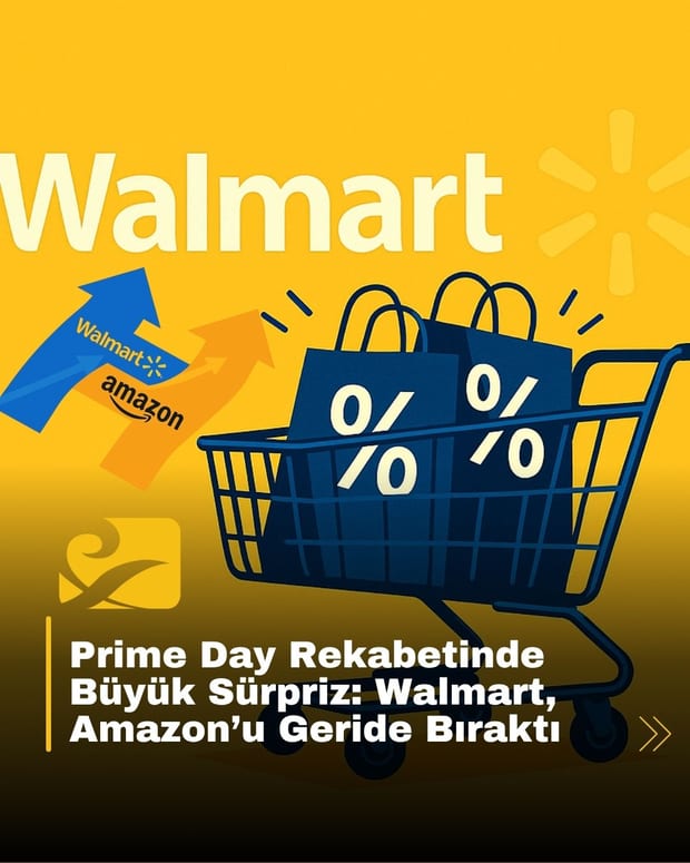 Walmart, Prime Day’de harcama ve trafik artışında Amazon’u geride bıraktı
