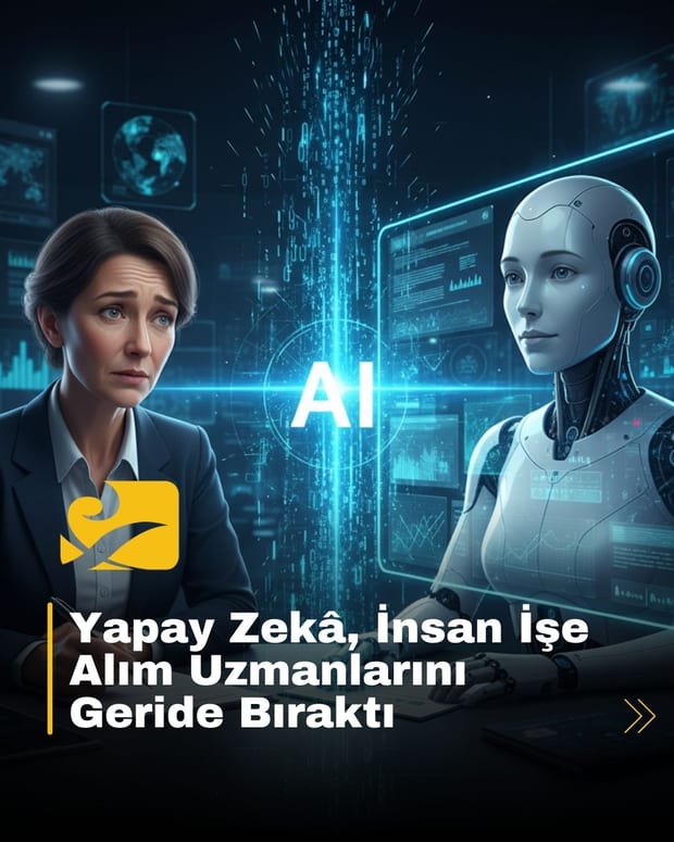 Yapay zekâ mülakatları insan işe alım uzmanlarından daha başarılı bulundu; iş teklifine dönüş oranı daha yüksek çıktı