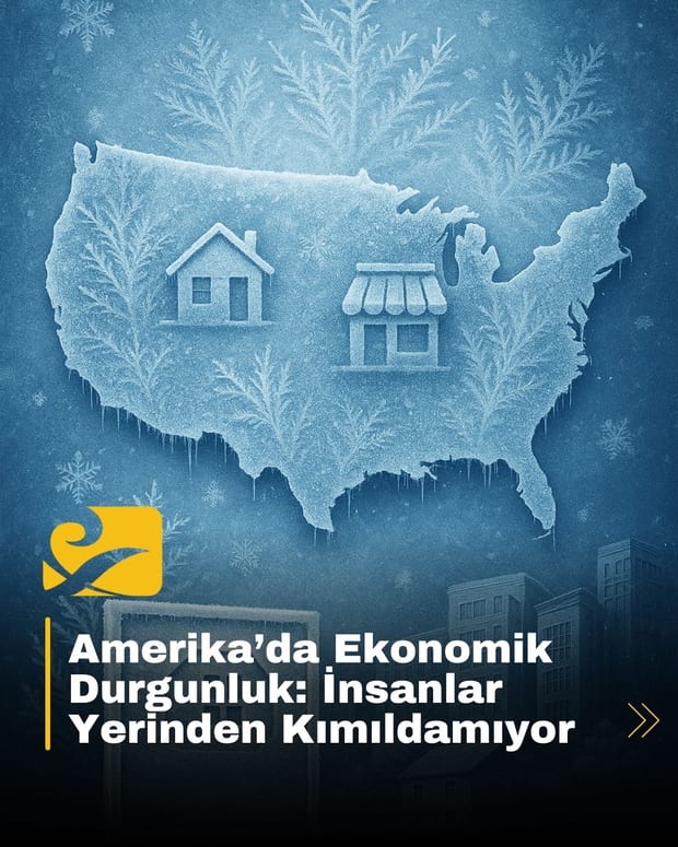 Amerika’da konut ve iş piyasasında hareketliliğin durması, ekonomik durgunluk