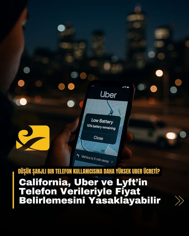 Uber uygulamasında fiyatlandırma ekranını inceleyen bir kullanıcı