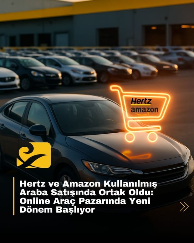 Artık kullanılmış Hertz araçları, Amazon üzerinden satın alınabilecek