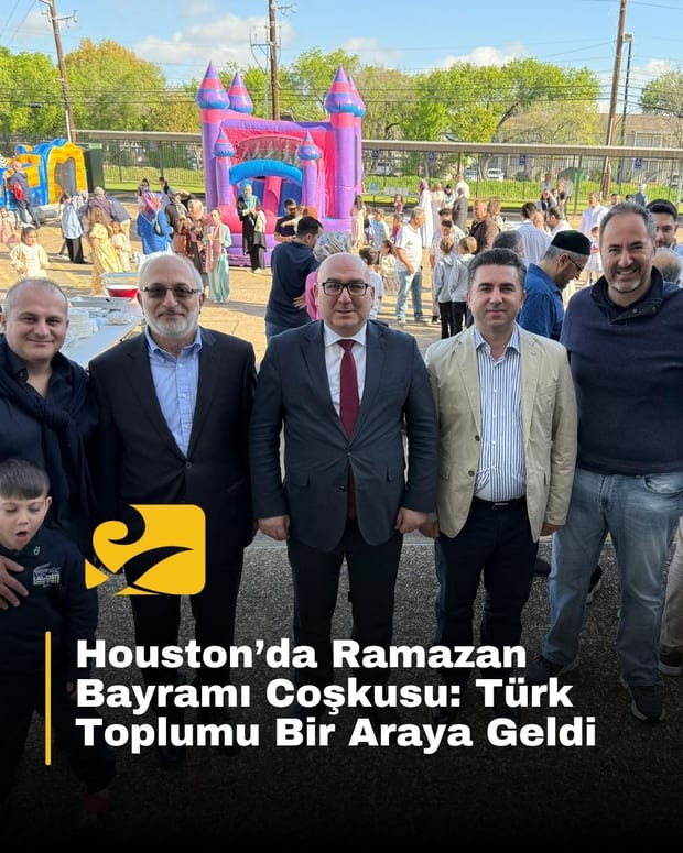 Houston Ramazan Bayramı kutlamalarında Türk toplumu Diyanet Camii'nde (TARF) buluştu. Başkonsolos Ahmet Kırıntı'nın katıldığı bu anlamlı günün detayları Alaturka'da.