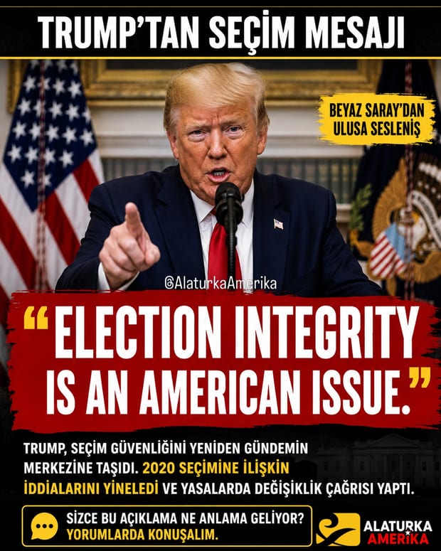 Trump'tan Seçim Mesajı