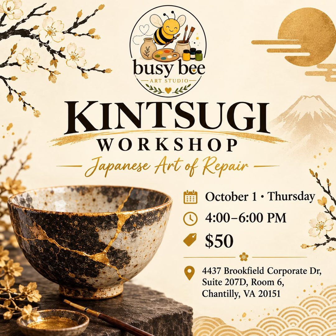 Kintsugi Atölyesi: Japon Onarım Sanatı (Chantilly) afişi