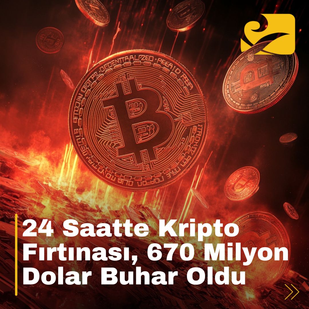 Kripto para piyasalarında sert düşüş: Bitcoin ve altcoinler değer kaybetti.