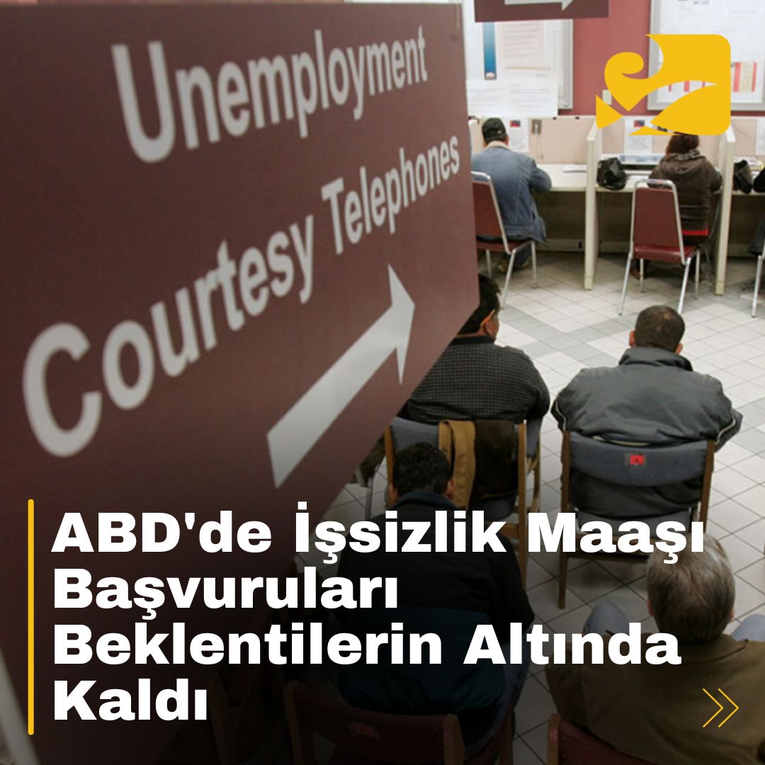 ABD'de 21 Aralık haftasında işsizlik maaşı başvuruları 219 bin ile beklentilerin altında kaldı.